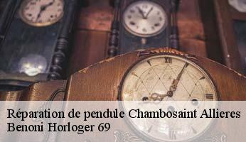 Réparation de pendule  chambosaint-allieres-69870 Benoni Horloger 69