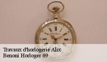 Travaux d'horlogerie  alix-69380 Benoni Horloger 69