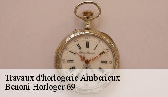 Travaux d'horlogerie  amberieux-69480 Benoni Horloger 69