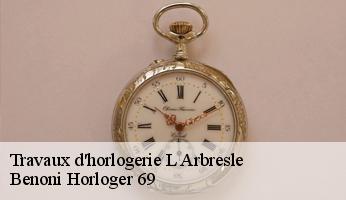 Travaux d'horlogerie  l-arbresle-69210 Benoni Horloger 69