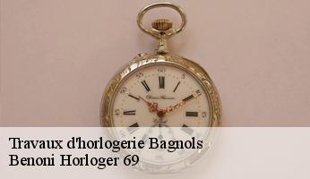 Travaux d'horlogerie  bagnols-69620 Benoni Horloger 69