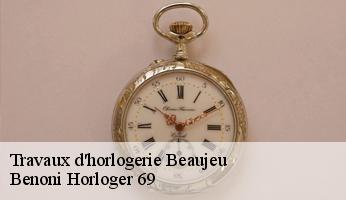 Travaux d'horlogerie  beaujeu-69430 Benoni Horloger 69