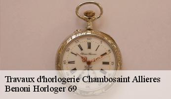 Travaux d'horlogerie  chambosaint-allieres-69870 Benoni Horloger 69