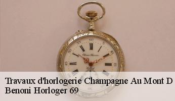 Travaux d'horlogerie  champagne-au-mont-d-or-69410 Benoni Horloger 69