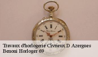 Travaux d'horlogerie  civrieux-d-azergues-69380 Benoni Horloger 69