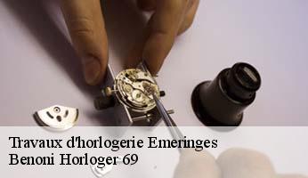 Travaux d'horlogerie  emeringes-69840 Benoni Horloger 69