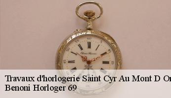 Travaux d'horlogerie  saint-cyr-au-mont-d-or-69450 Benoni Horloger 69