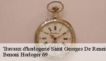 Travaux d'horlogerie  saint-georges-de-reneins-69830 Benoni Horloger 69