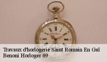 Travaux d'horlogerie  saint-romain-en-gal-69560 Benoni Horloger 69