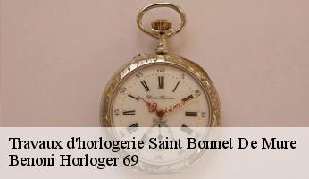 Travaux d'horlogerie  saint-bonnet-de-mure-69720 Benoni Horloger 69