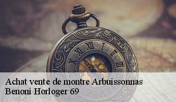 Achat vente de montre  arbuissonnas-69460 Benoni Horloger 69