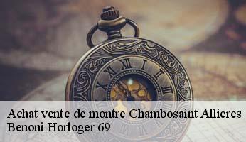 Achat vente de montre  chambosaint-allieres-69870 Benoni Horloger 69