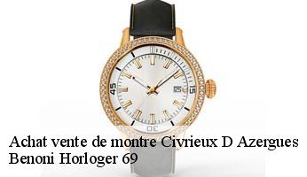 Achat vente de montre  civrieux-d-azergues-69380 Benoni Horloger 69